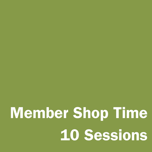 Member Shop Time - 10 Sessions